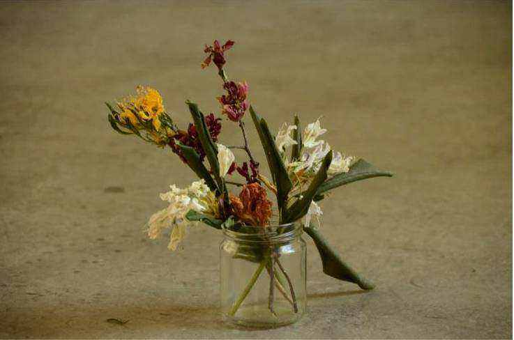Empfangsbereich Blumen